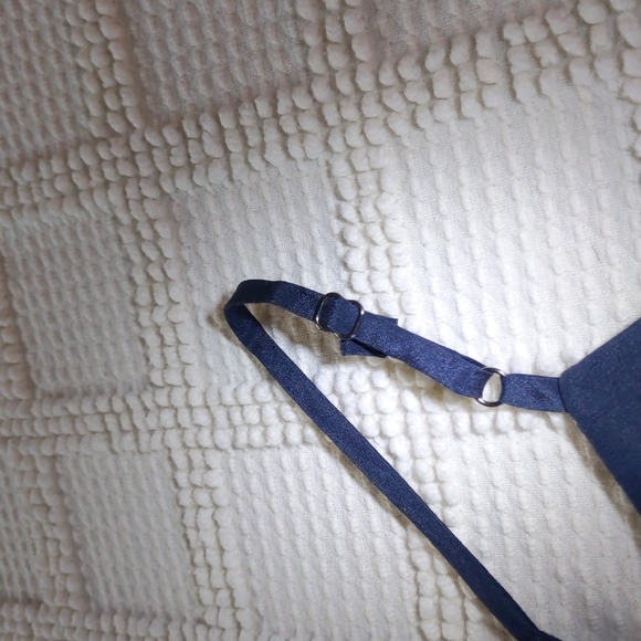 Greylin Sera 100% Silk Dress in Indigo - Picture 5 of 16